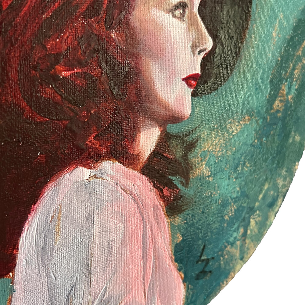 Beverly Crusher Oil Painting Star Trek Leen Isabel