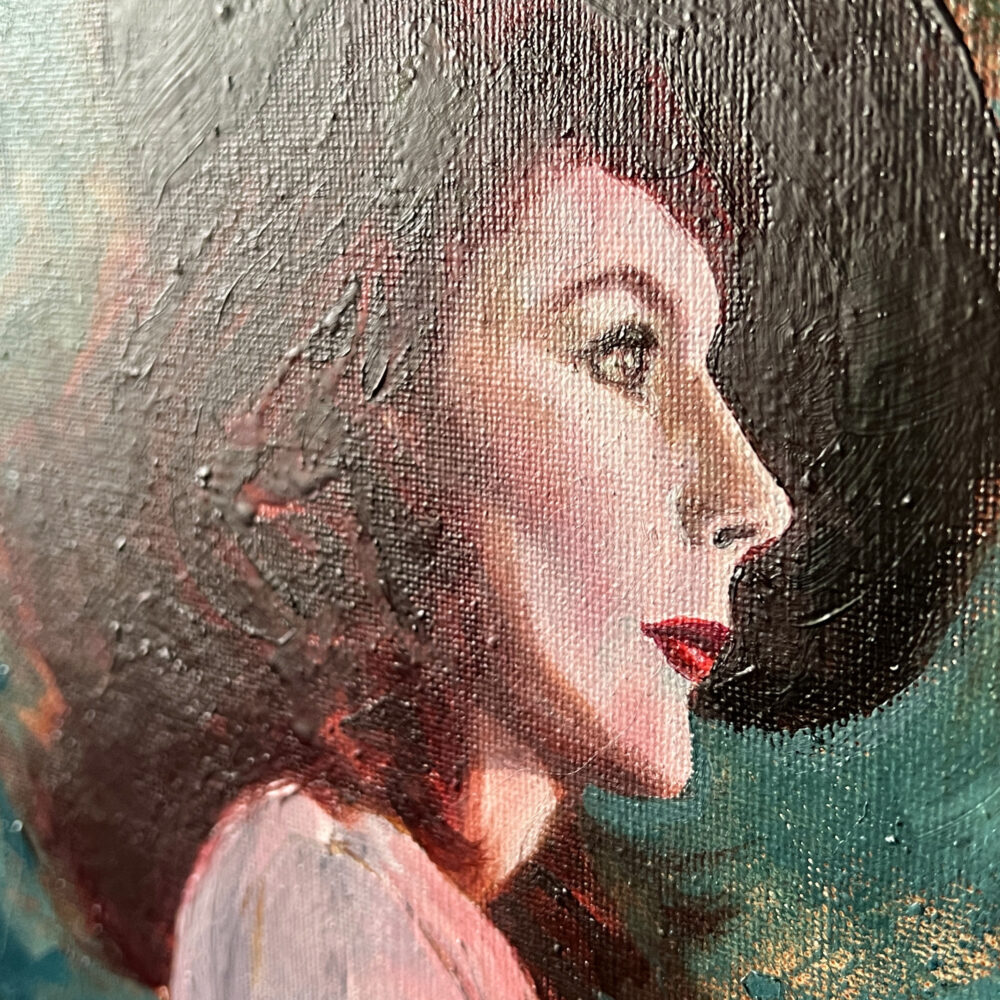 Beverly Crusher Oil Painting Star Trek Leen Isabel